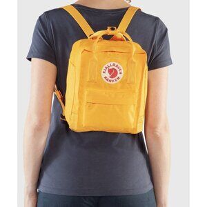 Fjallraven Kanken Mini Everyday Outdoor Backpack Yellow - Very Good Condition